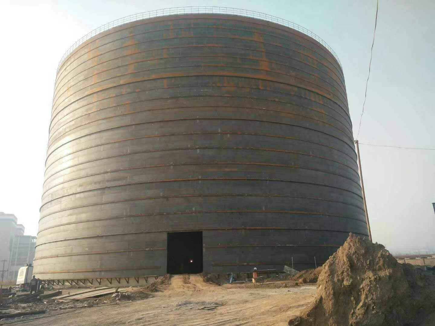 张湾承建大型钢板库的好处及原理